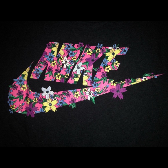 FLORAL NIKE SHIRT - Picture 2 of 3